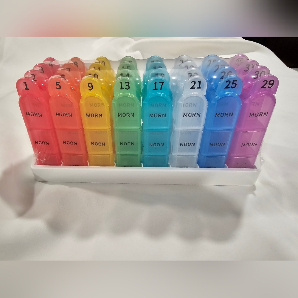Brand new 30 Day Monthly Pill Organizer